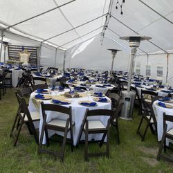 Organizo Tu Evento.  Tenemos Manteles Mesas Calentones Sillas … Meseras Et