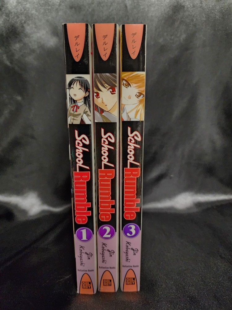 School Rumble English Manga Volume Set 1-3