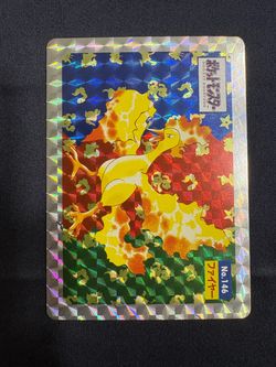 Moltres #146 Prism Holo – Topsun 1997 Japanese – NM Pokemon Card