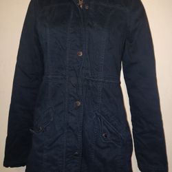 Navy Blue Hollister Jacket