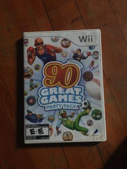 90 great games party pack Wii