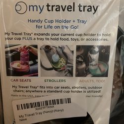 My Travel Tray - Made in USA - A Cup Holder Travel Tray.