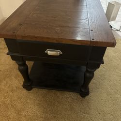 End Table - Real Wood 