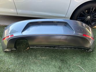 2012-2019 Volkswagen Beetle Rear Bumper Platinum Grey Metallic