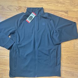 NWT Bench Men's full zip black Jacket Size M