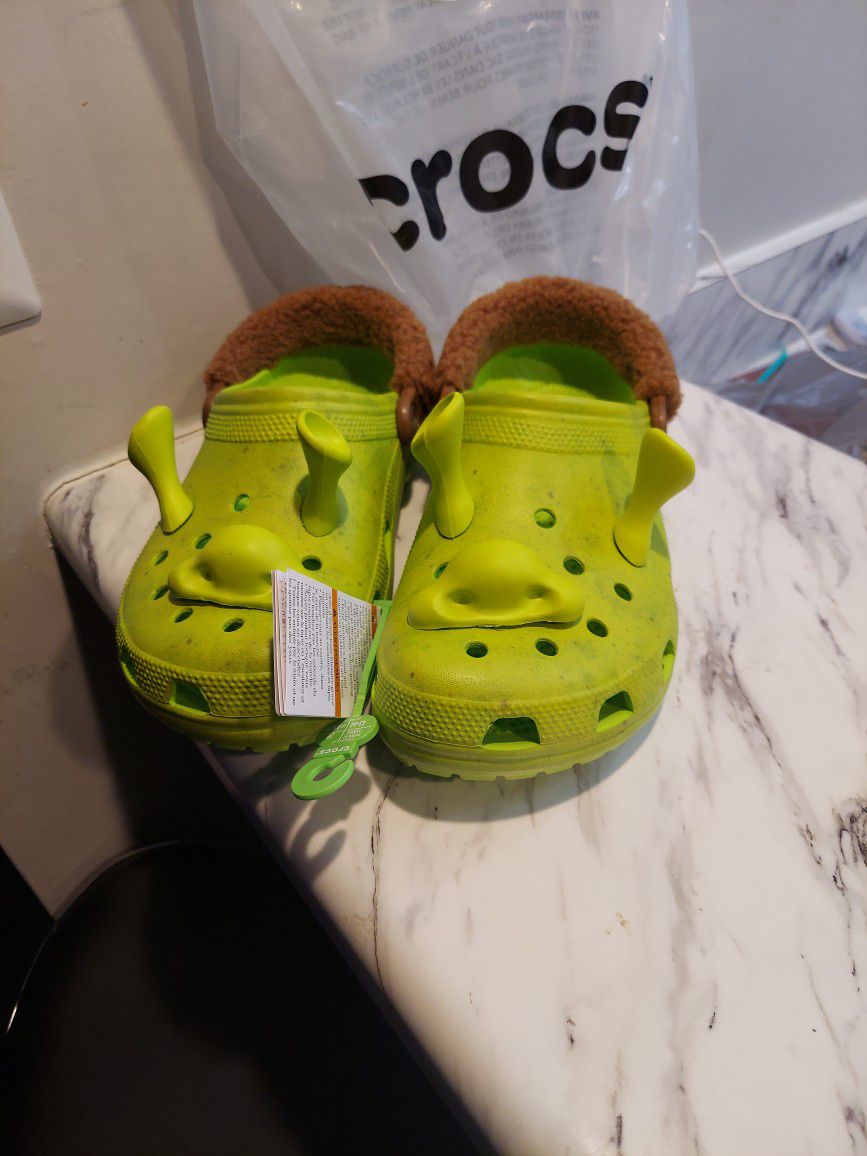Crocs Shrek Sz 10M 