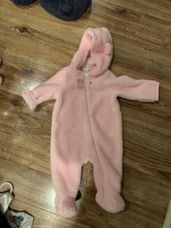 Baby girl 0-3 months fleece
