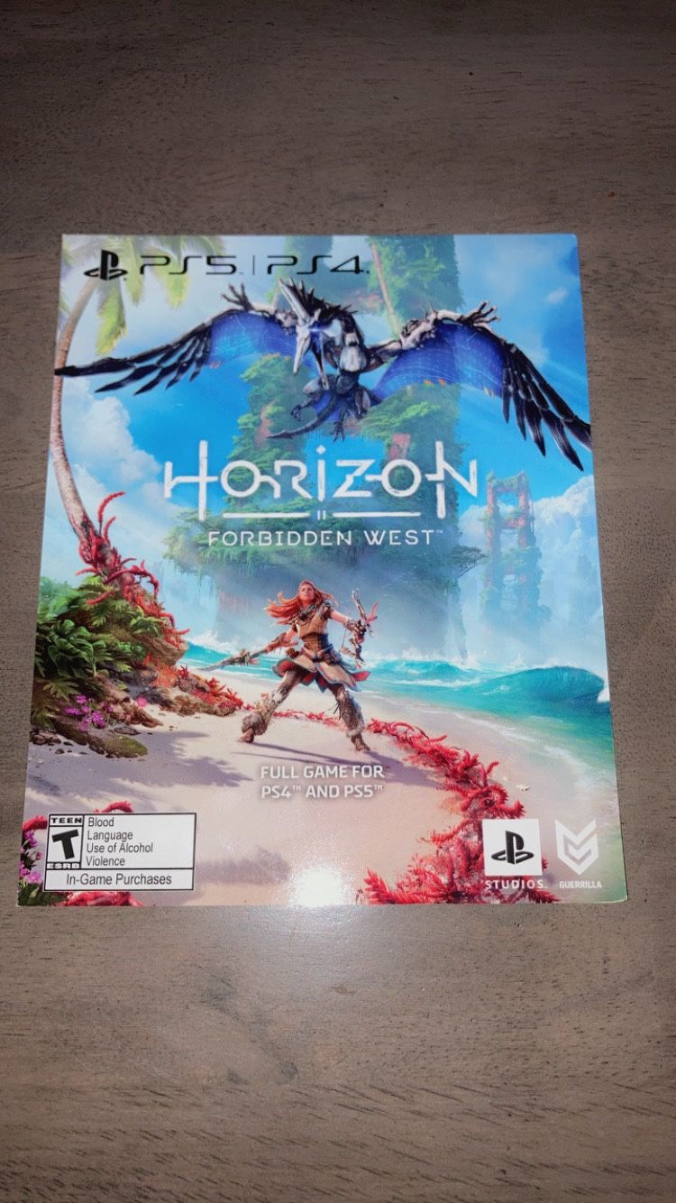 horizon forbidden west ps4/ps5 digital code