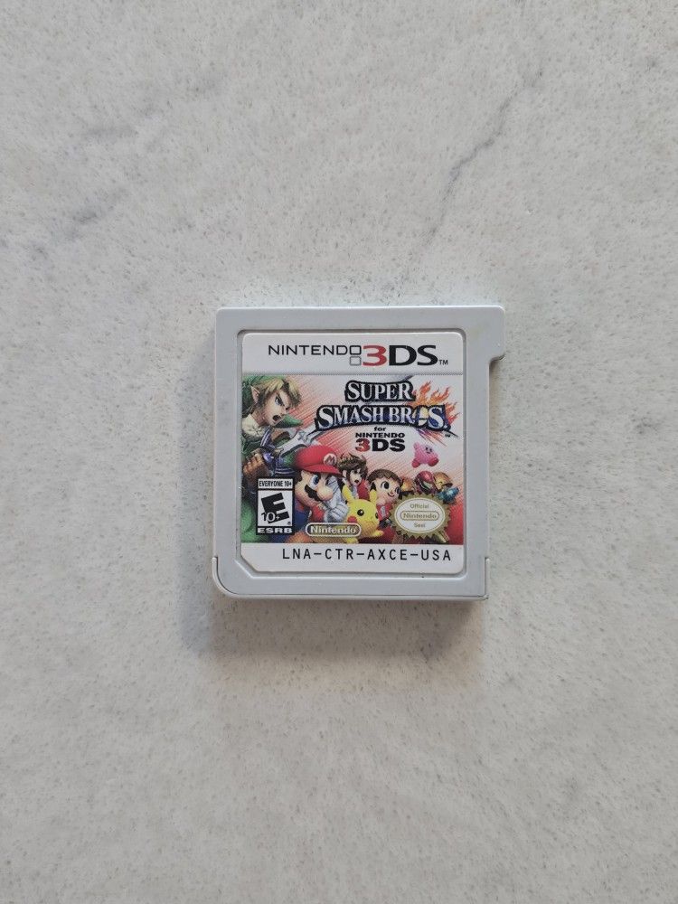 Super Smash Bros 3ds 