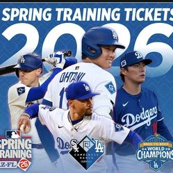 Dodgers Spring Training Tickets vs Mexico