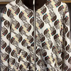Gucci x North Face Ivory Track Jacket – Size XL