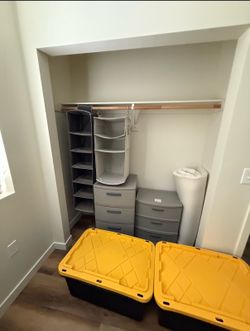 Closet organizers