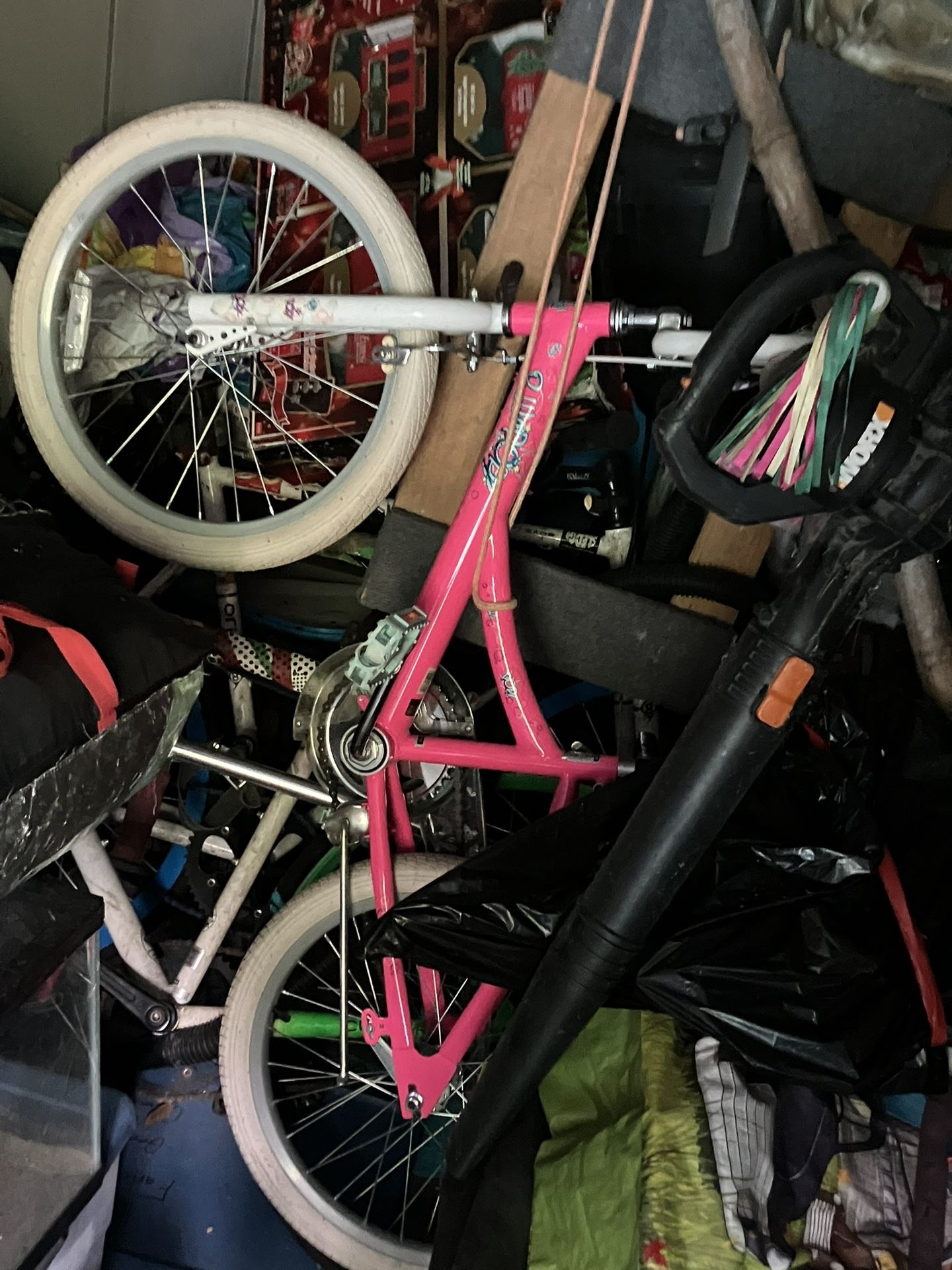 Pink Girls bike