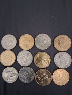 Collectible - PRESIDENTS-SUSAN B. ANTHONY  &  SACAWEGA DOLLAR COINS