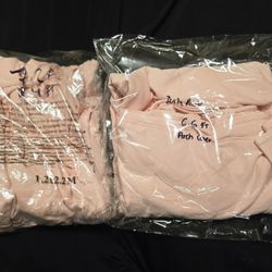 2 Pack Dusty Pink Arch Cover Spandex 7.2ft And 6.6ft  New  Party Decorations