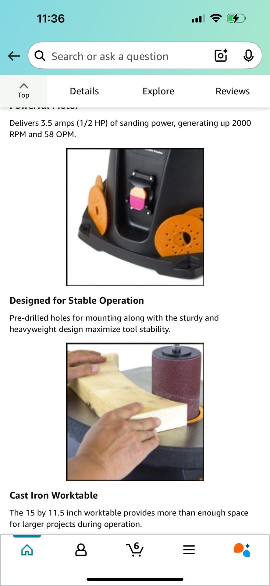  Wen Oscillating Spindle Sander