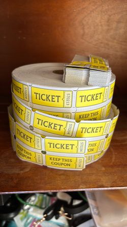 Raffle tickets