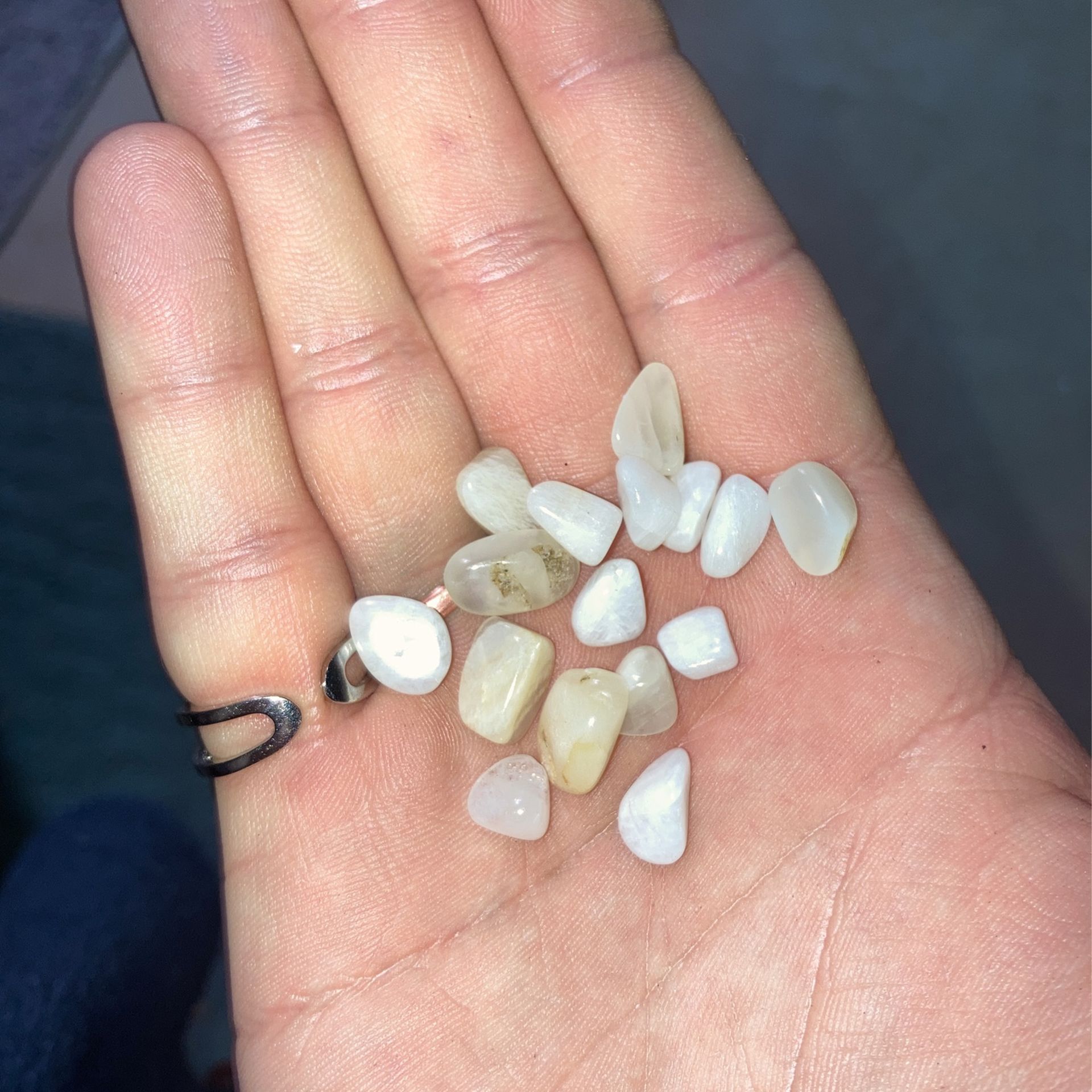 Lot Of Polished Moonstone