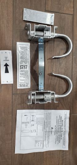 Louisville extension ladder combo pole grip cable hook