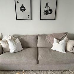 FREE Grey Crate And Barrel Couch