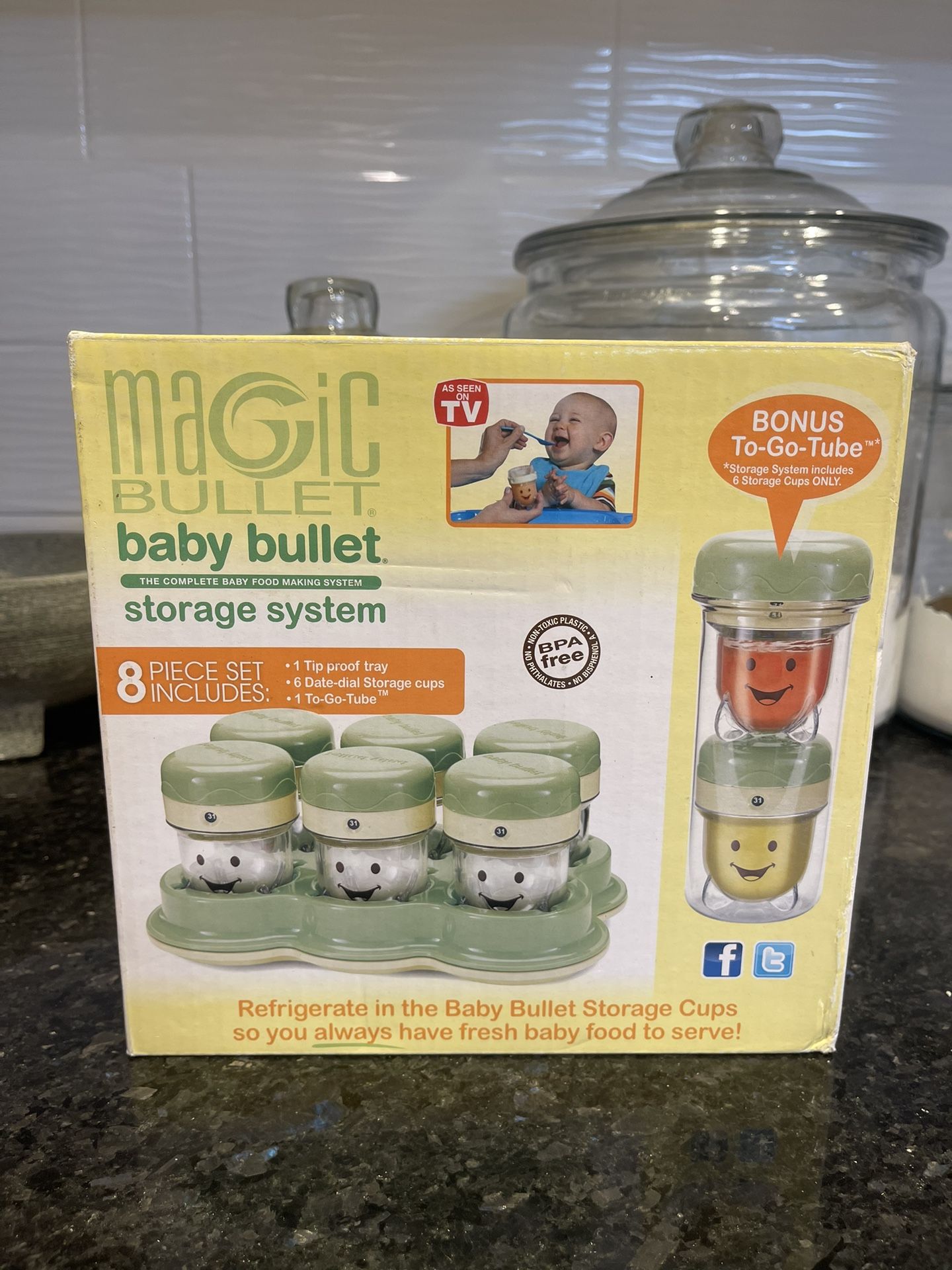 Baby Bullet Food Storage System