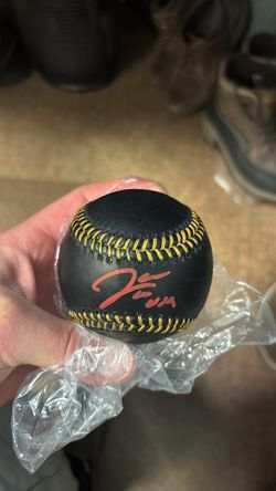 James Wood Autographed baseball