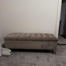 Upholstered Storage bench