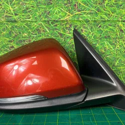 16-22 BMW X1 F48 RIGHT PASSENGER DOOR MIRROR 5 Pin ORANGE OEM