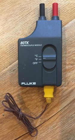 Fluke 80TK Thermocouple Module.