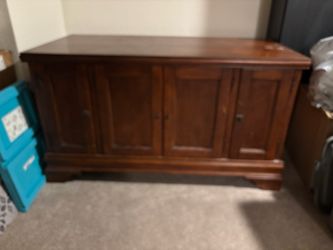 Wood TV Stand / Media Cabinet