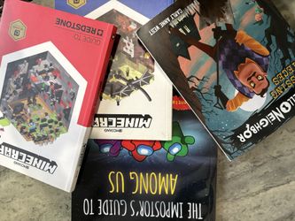 Among Us Minecraft Hello Neighbor Book Lot