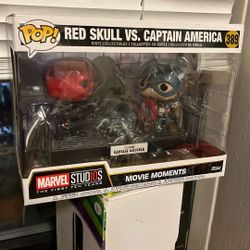 Funko Pop Movie Moments: Marvel- Captain America and Red Skull