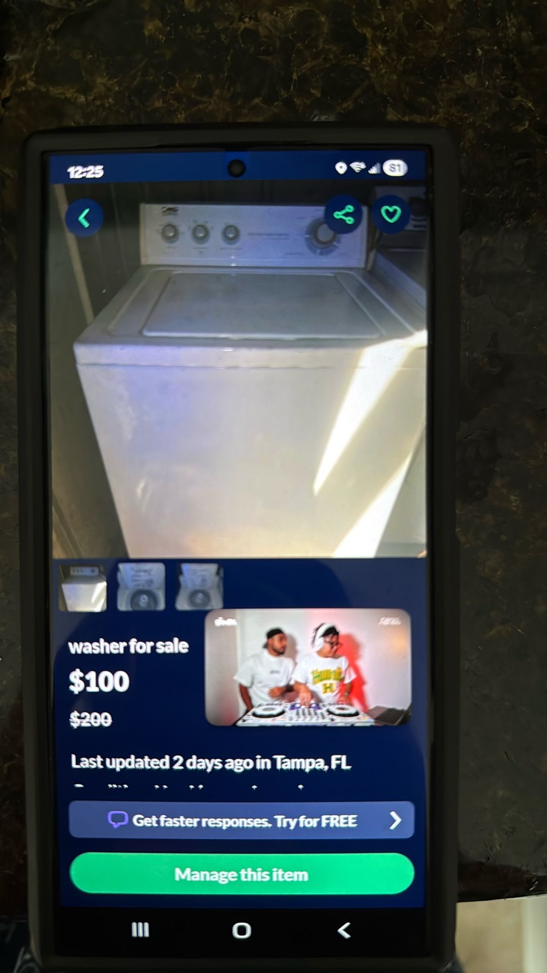 Washer For Sale
