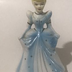 Vintage 1960 5” Walt Disney Cinderella Figurine Wales Japan