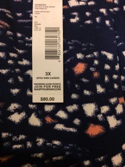 Holiday pdress size 3X