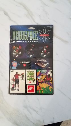 Rare Sealed Michael Jordan Space Jam Sticker set