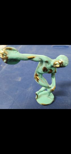 Vintage Rare metal Figurine