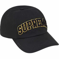 Supreme Difference 6 Panel Hat Black OS Brand New - SS24