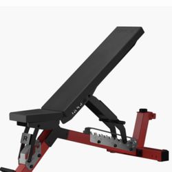 ROGUE ADJUSTABLE BENCH 3.1 - ROGUE RED - STAINLESS STEEL - PREMIUM FOAM PAD