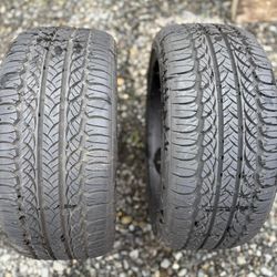 Two Tires Driven Only 25 Miles