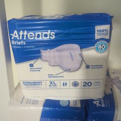 13 bags adult attends brief or pañales.,pañales