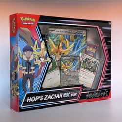 Pokemon Hop's Zacian ex Box