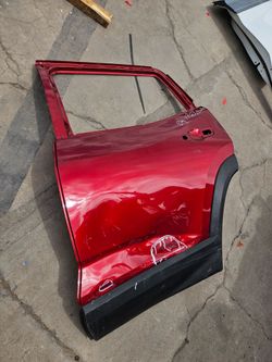 Gmc acadia left rear door oem