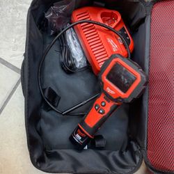 Milwaukee M12 M-Spector 360 Rotating Inspection Scope With 1.5ah Battery And Charger