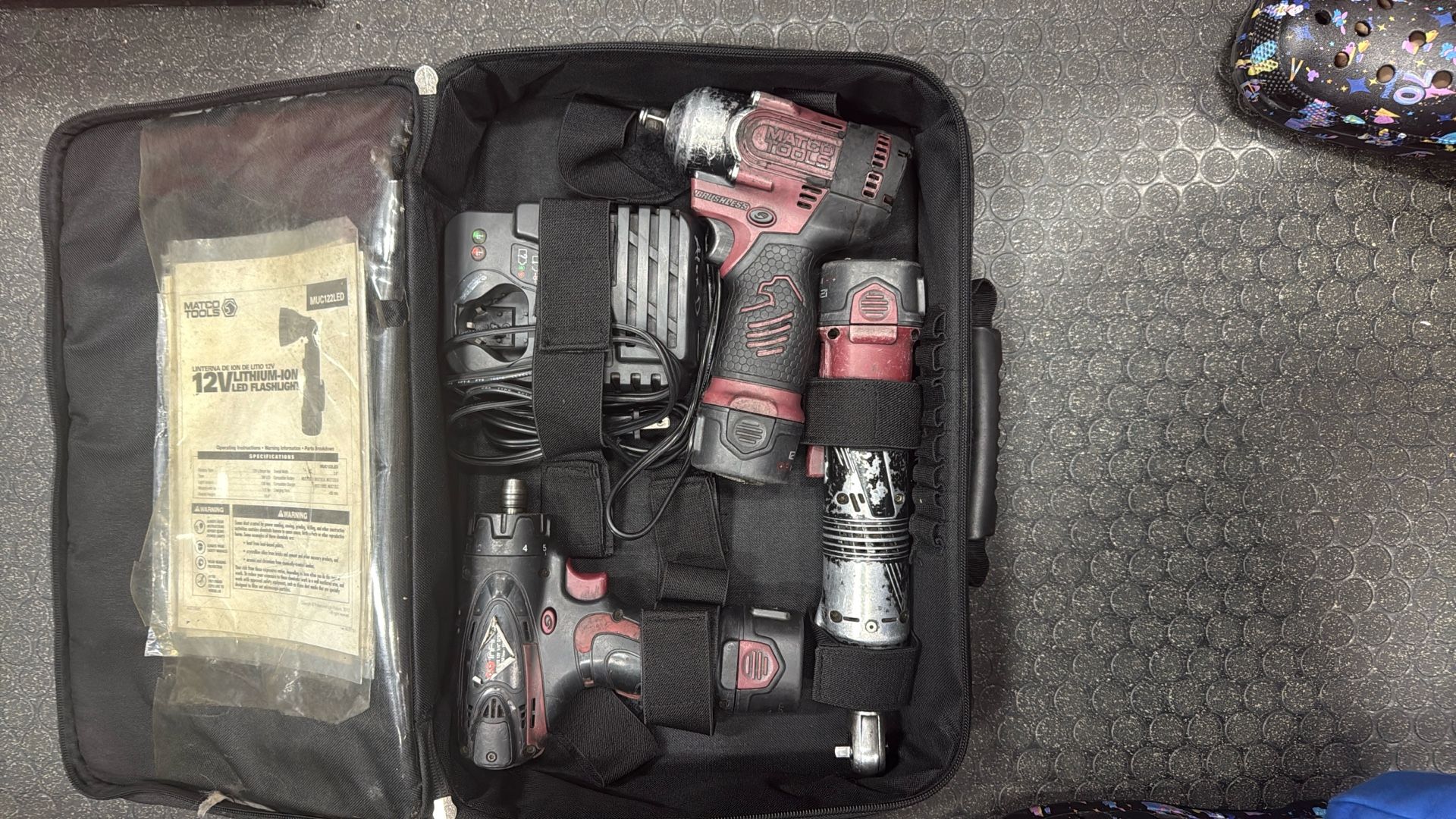 Matco Infinium 12V Cordless Tool Kit