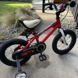 Royal baby Bike With Training Wheels!