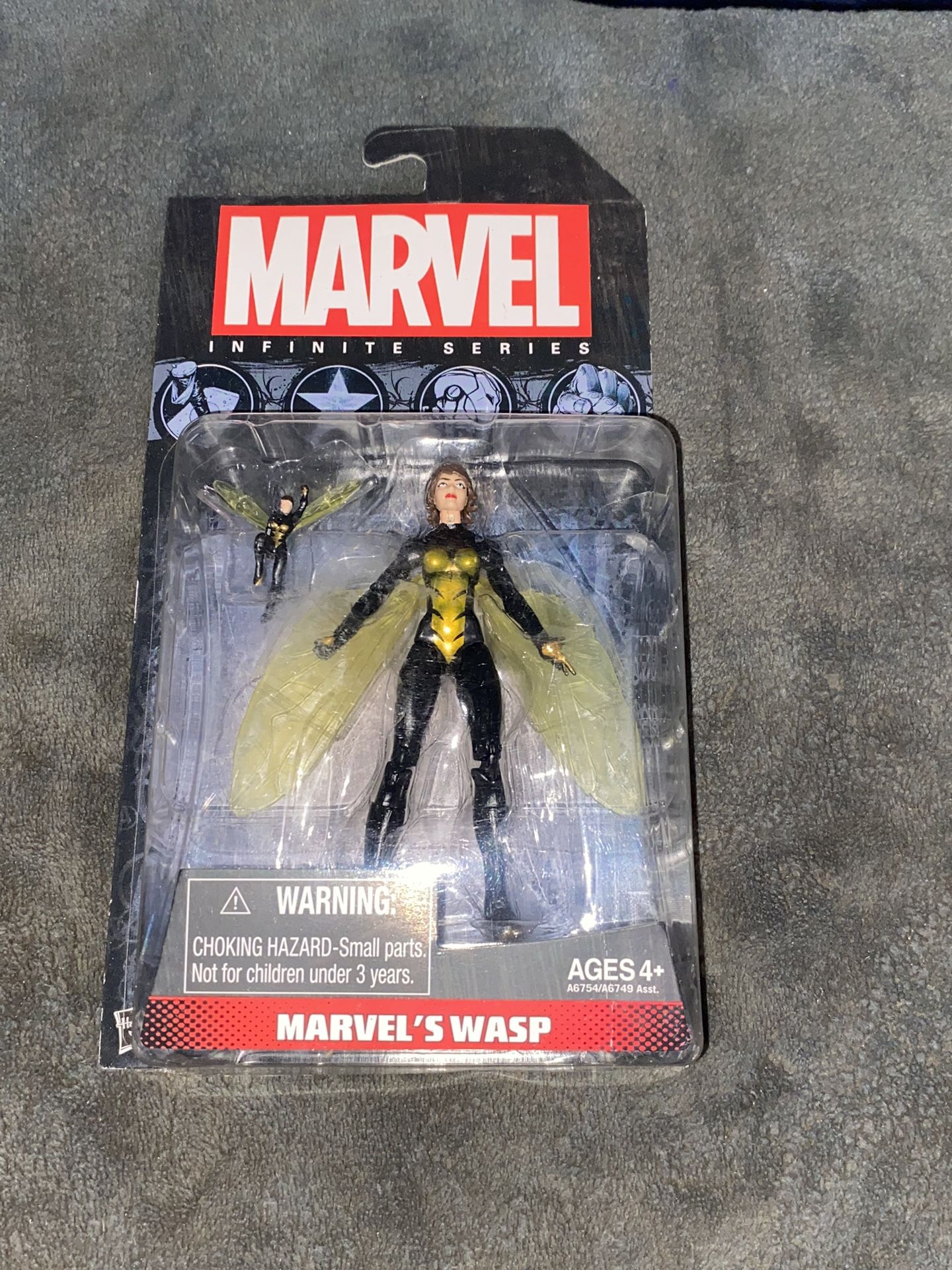 Marvel Infinite Series: The Wasp. New On Card. Lot 1.