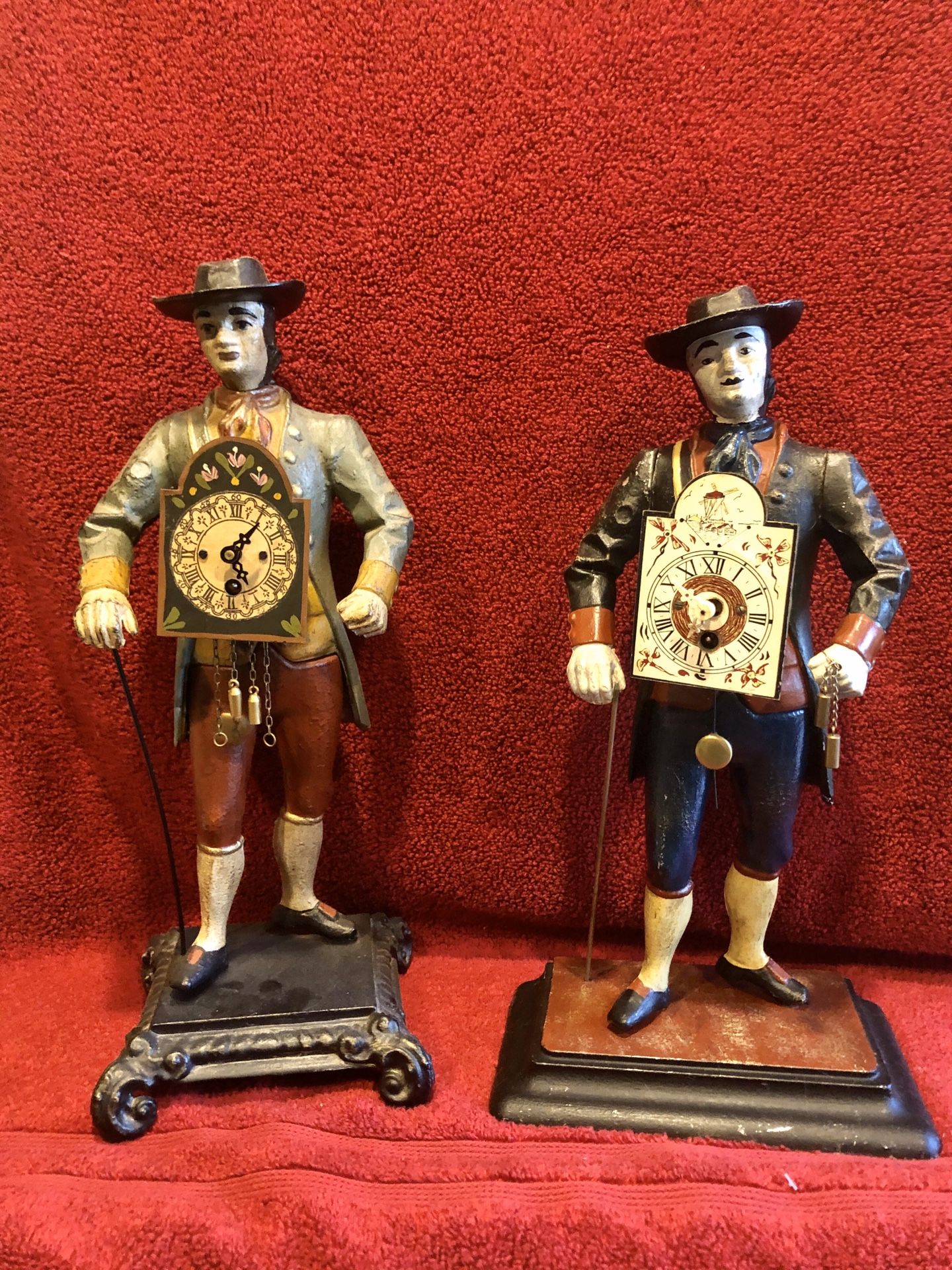 Antique Dutch peddler Clocks