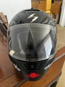 scorpion exo 700 helmet black dahlia edition