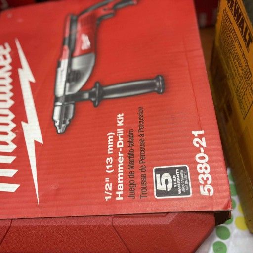 Milwaukee New 1/2" Hammer
